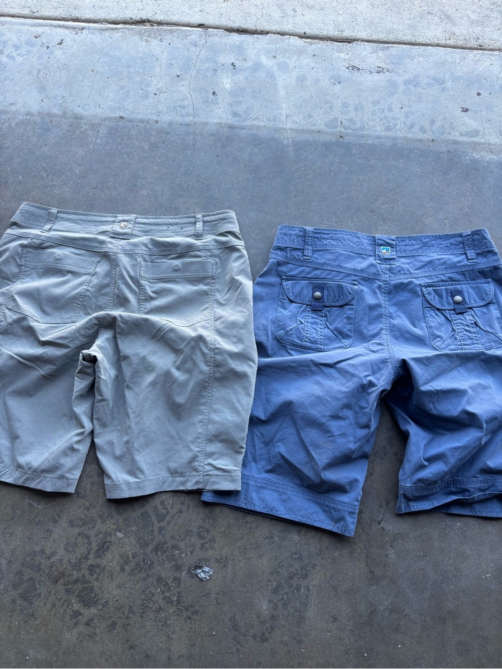Kuhl Cargo Shorts Womens Canvas Hiking Outdoor Utility Trail Pockets